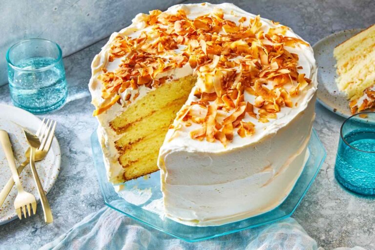 Delicious Coconut Cake Recipe – Step By Step Guide 🥥🎂